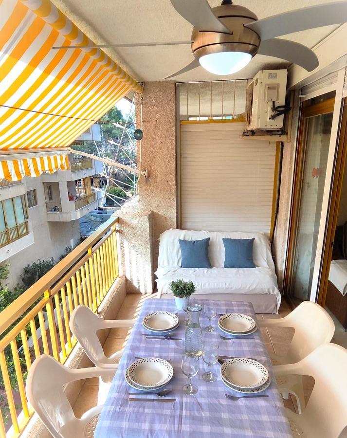 Luminoso Apartamento En Salou Con Terraza Y Parque Infantil Ideal Familias Exterior foto
